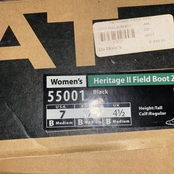 Ariat womens Heritage 2 field boots 5501 size 7 - Picture 7 of 9